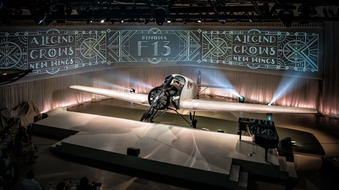 German luggage manufacturer RIMOWA has financed the building of an exact replica of a Junkers F13, the world's first all-metal aircraft. The new F13 will soon accept reservations from passengers.
