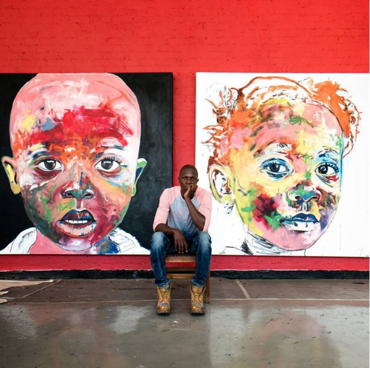 Pon has friends in artistic places, including <a href="https://www.instagram.com/nelsonmakamo/?hl=en" target="_blank" target="_blank">Nelson Makamo</a> who he describes as; "One of the most humble and amazing South African artists I've ever met. He has a heart of a gold and a deep insight into life, and with that comes many inspiring moments and great conversations." 