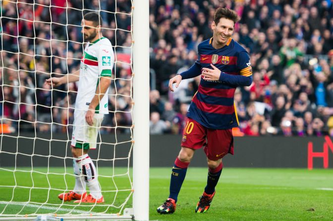 Lionel Messi scored a hat-trick as Barcelona comfortably swept aside Granada 4-0 at the Nou Camp Saturday.