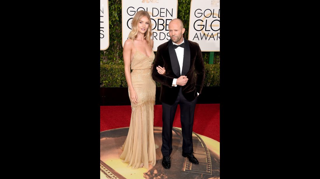 Rosie Huntington-Whiteley and Jason Statham