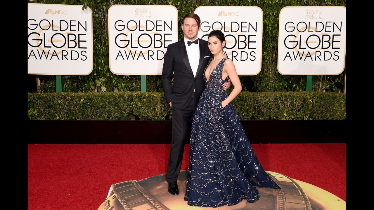 Channing Tatum and his wife, Jenna Dewan Tatum