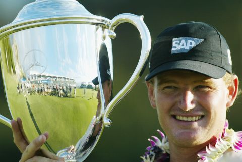 Spieth finished on 30 under par at Kapalua, eight shots clear of second-placed defending champion Patrick Reed. He was one shot behind Ernie Els' 2003 winning score on the same course, which is the record under-par total on the PGA Tour.