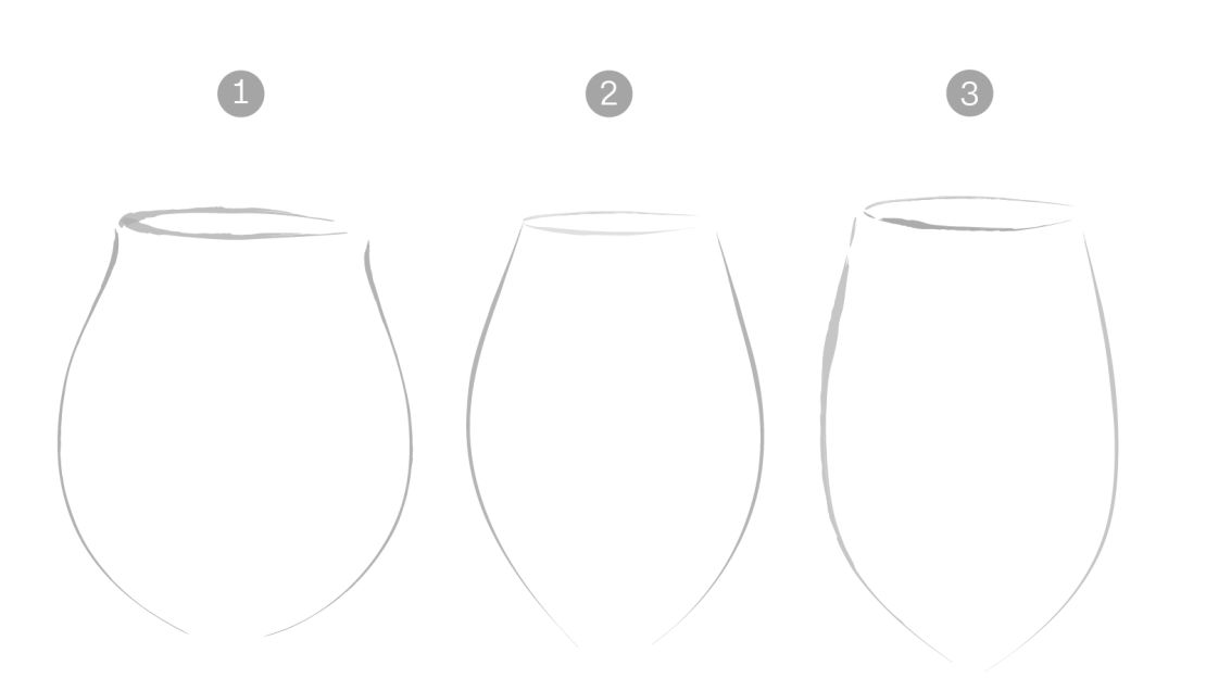Which of these glass shapes is best for a Pinot Noir? See Georg Riedel's answer in the gallery above