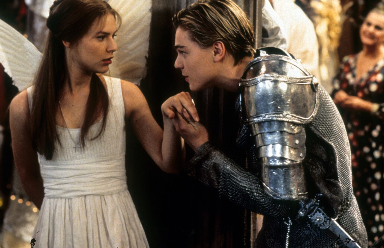 Shakespeare got the DiCaprio treatment in "Romeo + Juliet." Baz Luhrmann directed the 1996 adaptation. DiCaprio was, of course, Romeo and Claire Danes his Juliet.