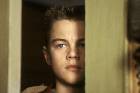 A young DiCaprio impressed critics as a teen struggling with a difficult relationship with his stepfather in the 1993 film "This Boy's Life." The movie is an adaptation of a memoir by Tobias Wolff. 