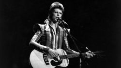 3rd July 1973: David Bowie performs his final concert as Ziggy Stardust at the Hammersmith Odeon, London. The concert later became known as the Retirement Gig.
