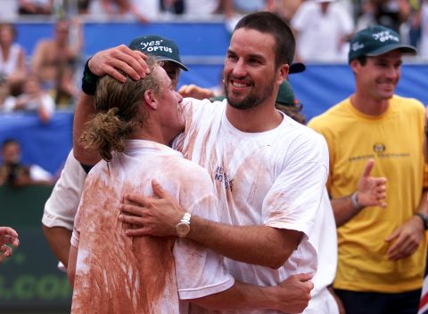 Hewitt's former coach Darren Cahill says the Adelaide native's greatest victory came against Gustavo Kuerten during a 2001 Davis Cup tie in Brazil, where Australia won 3-1.