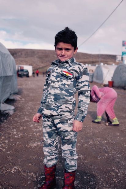 The Esyan refugee camp in Kurdistan is home to almost 15,000 Ya