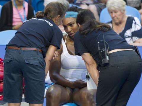 But is Williams healthy ahead of the Australian Open? She retired from her opening match at the Hopman Cup and then withdrew from the Perth warmup event with a knee complaint. 