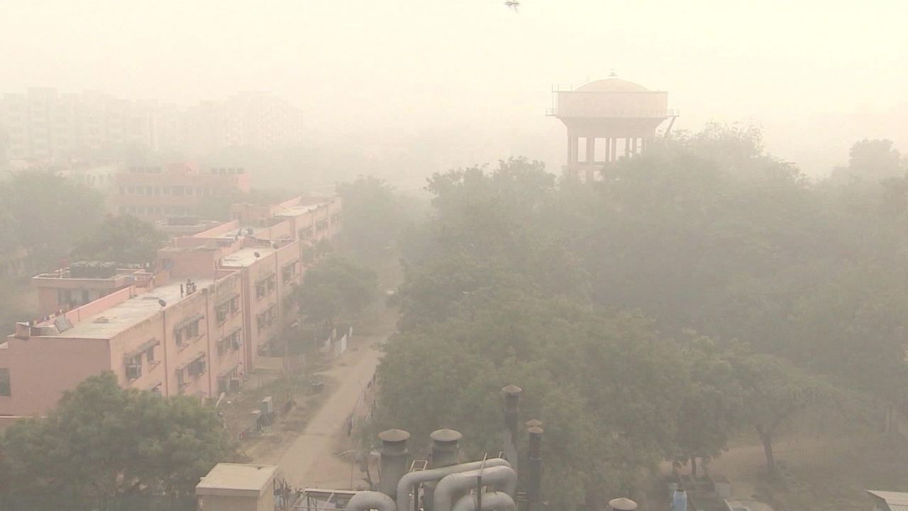 Pollution levels regularly exceed recommended safe levels in the Indian capital.