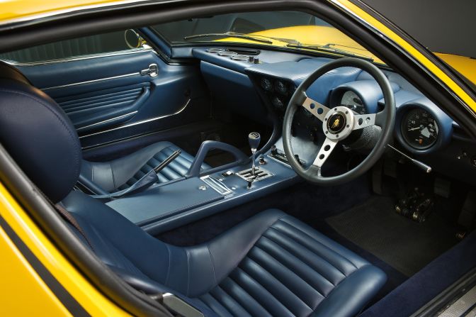 The Miura's interior conveyed the power lurking within its engine bay. For speed and style only Ferrari could rival it. 