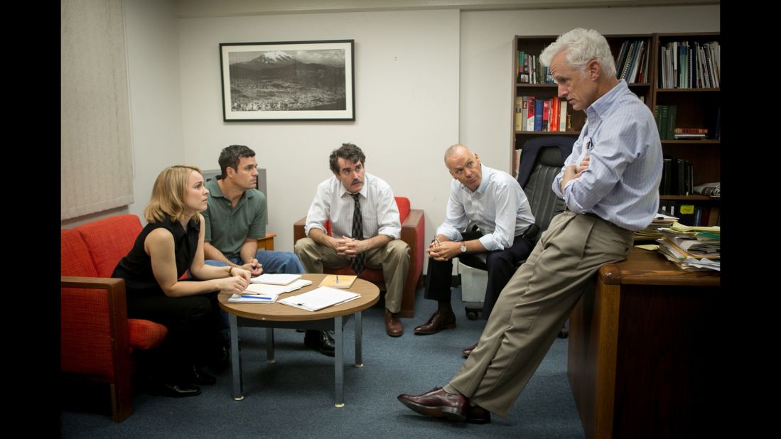 <strong>Best original screenplay:</strong> "Spotlight," pictured, "Ex Machina," "Bridge of Spies," "Inside Out" and "Straight Outta Compton."