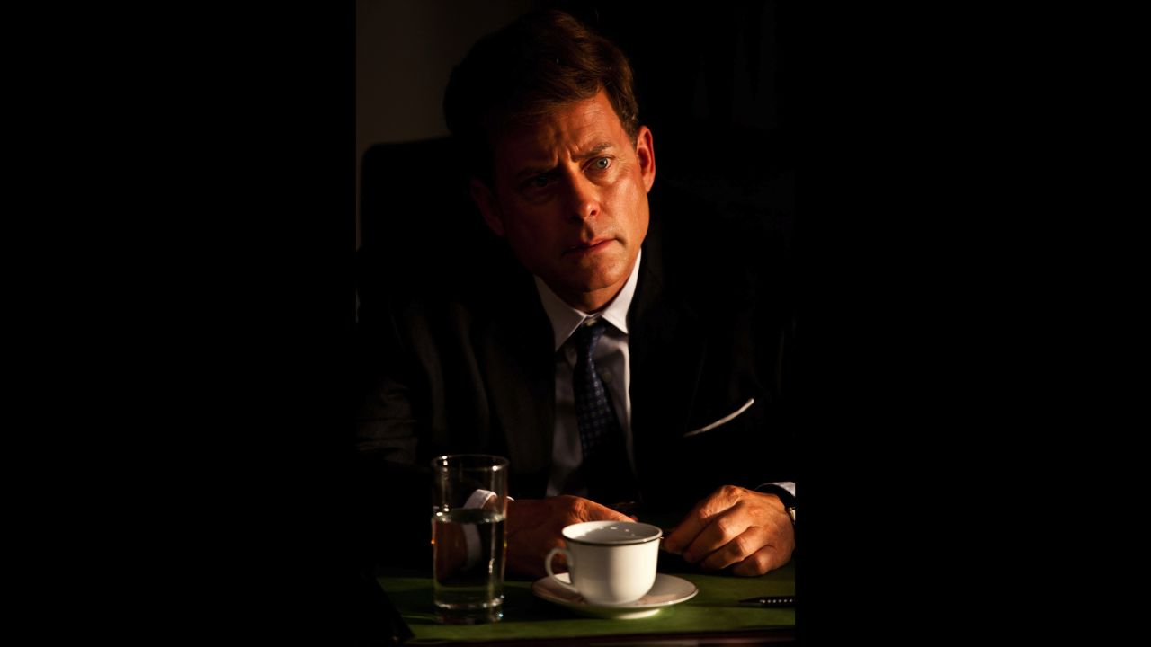 Greg Kinnear was nominated for an Emmy for his role as John F. Kennedy in "The Kennedys."