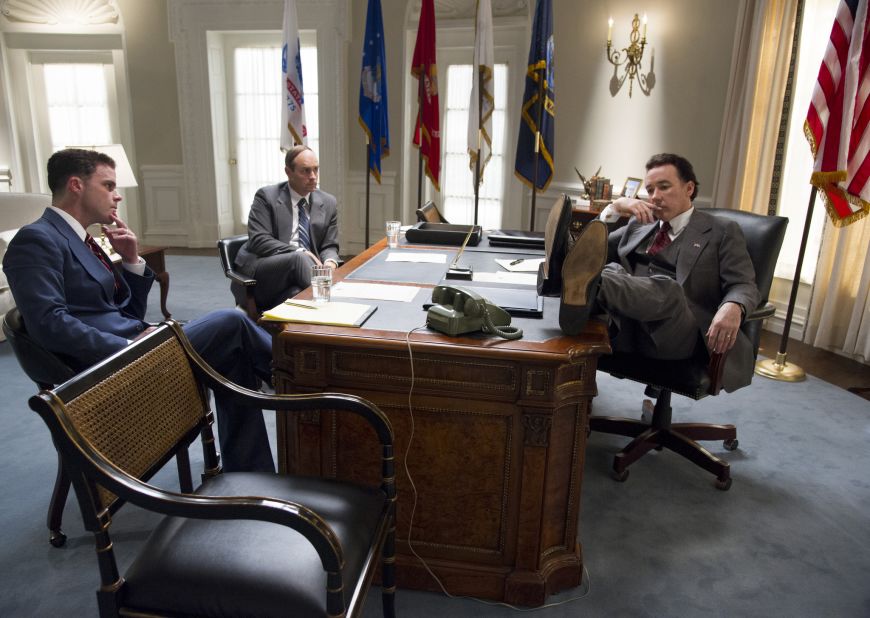 John Cusack, right, took on the role of Richard Nixon in "The Butler."