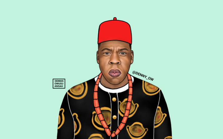 With over 12,000 Instagram followers, Owusu-Ansah has a successful Instagram page where he has created Jay Z and called him Chief Shawn "Ugonna" Jay Z Carter.