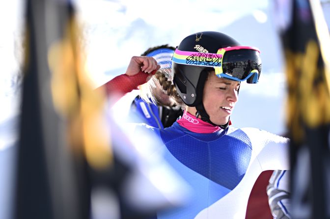 Gut can count on major support from her family: her mother organizes sponsors, her dad is her coach, and her younger brother doubles as best friend and skiing partner.