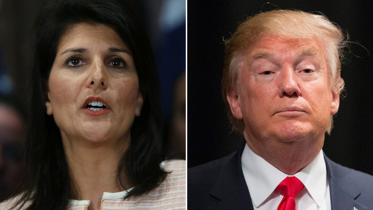 nikki haley donald trump composite