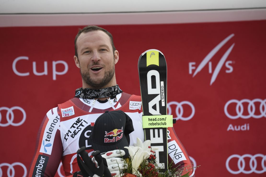 Svindal won the downhill/super-G double at Lake Louise and Val Gardena this season.