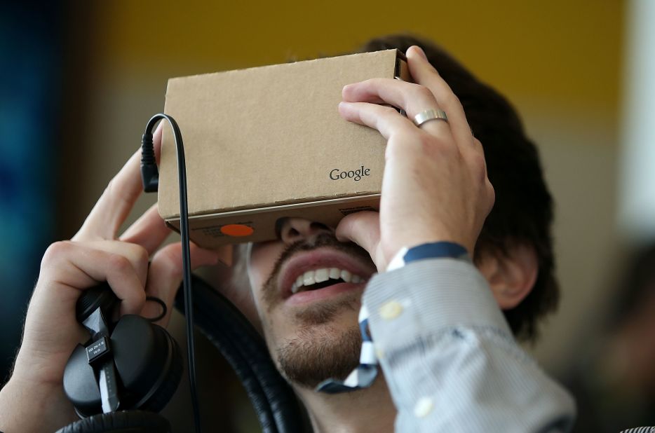 The cheapest virtual reality option at the moment is the humble Google Cardboard. Several models are <a href="https://www.google.com/get/cardboard/get-cardboard/" target="_blank" target="_blank">available</a> online for as little as $15, and they work with almost any smartphone.