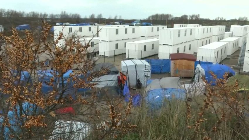 Calais camp still for video