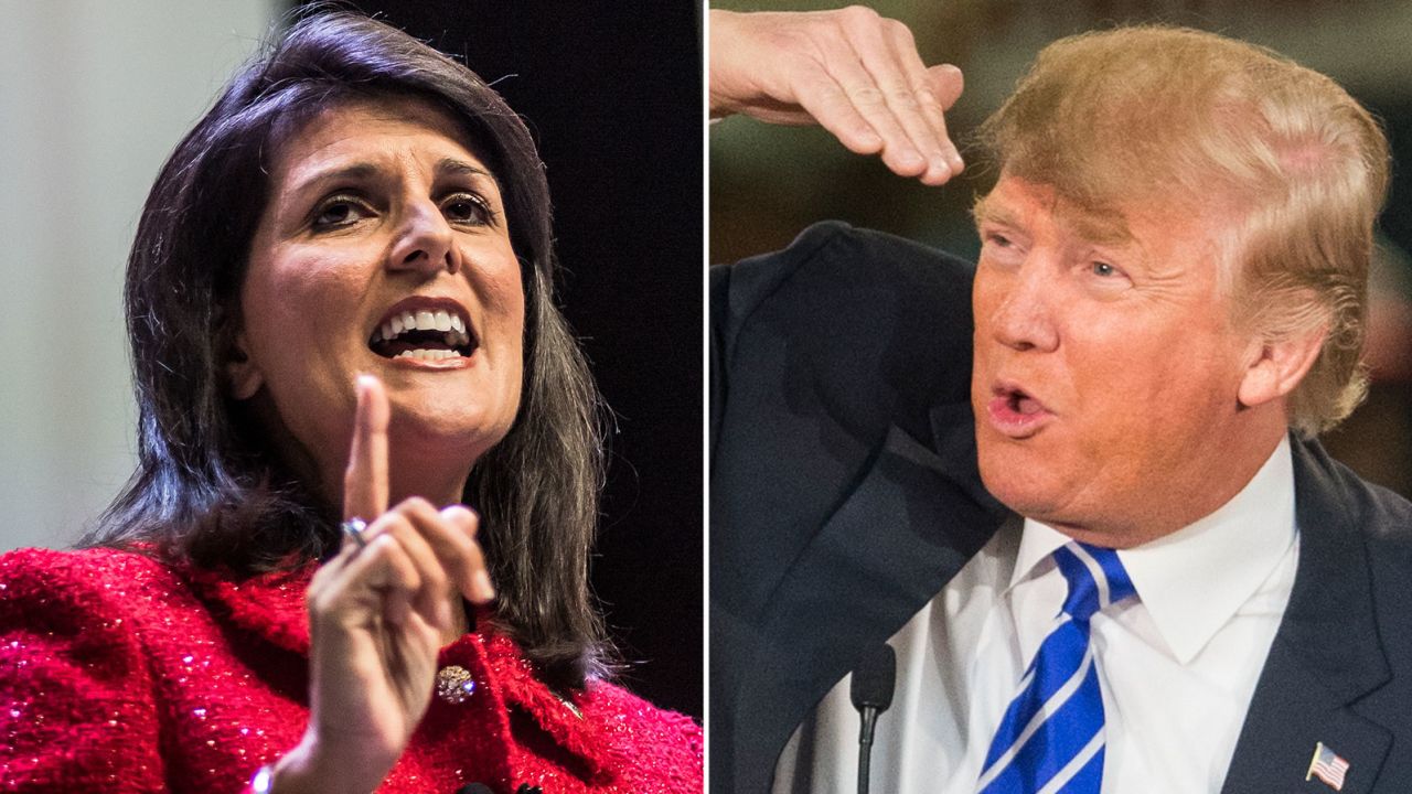 Nikki Haley on Trump 'Every day I hold my breath wondering what he's