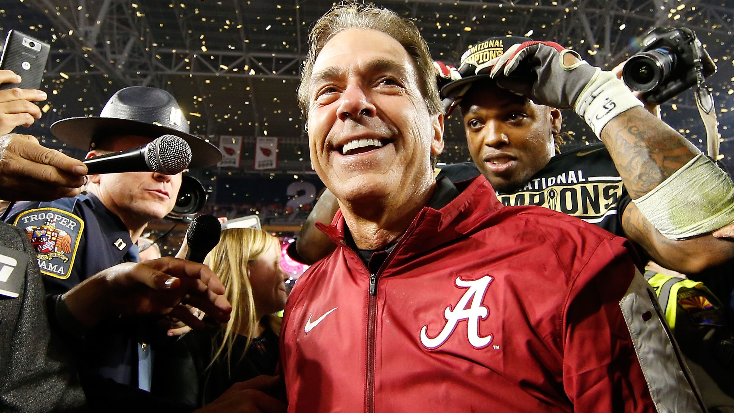 Nick Saban could buy your entire life. 