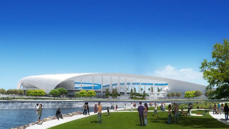 NFL Disney World: Massive Los Angeles Stadium Underway