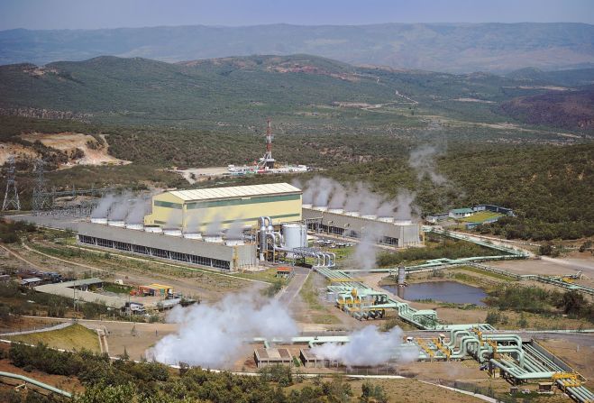 Kenya has embraced geothermal energy in a big way, aiming to serve one-quarter of its energy needs through this source. <br /><br />New ventures such as the Ol-Karia IV power plant (pictured) make it one of the world's leading producers, and <a  target="_blank" target="_blank">investment</a> is set to increase.