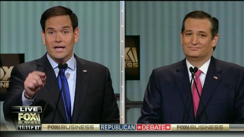 Rubio to Cruz We all saw you flip your vote CNN Politics