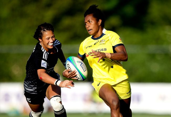 Green made her debut for Australia's sevens team -- nicknamed the "Pearls" -- in 2013, having previously represented her country in athletics at age-group level. 