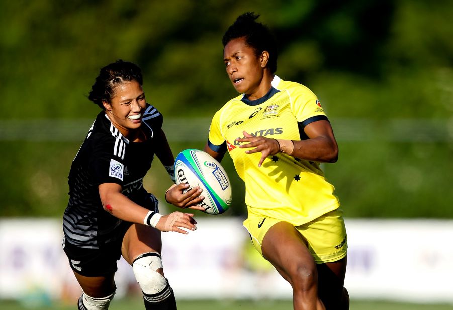 Green made her debut for Australia's sevens team -- nicknamed the "Pearls" -- in 2013, having previously represented her country in athletics at age-group level. 