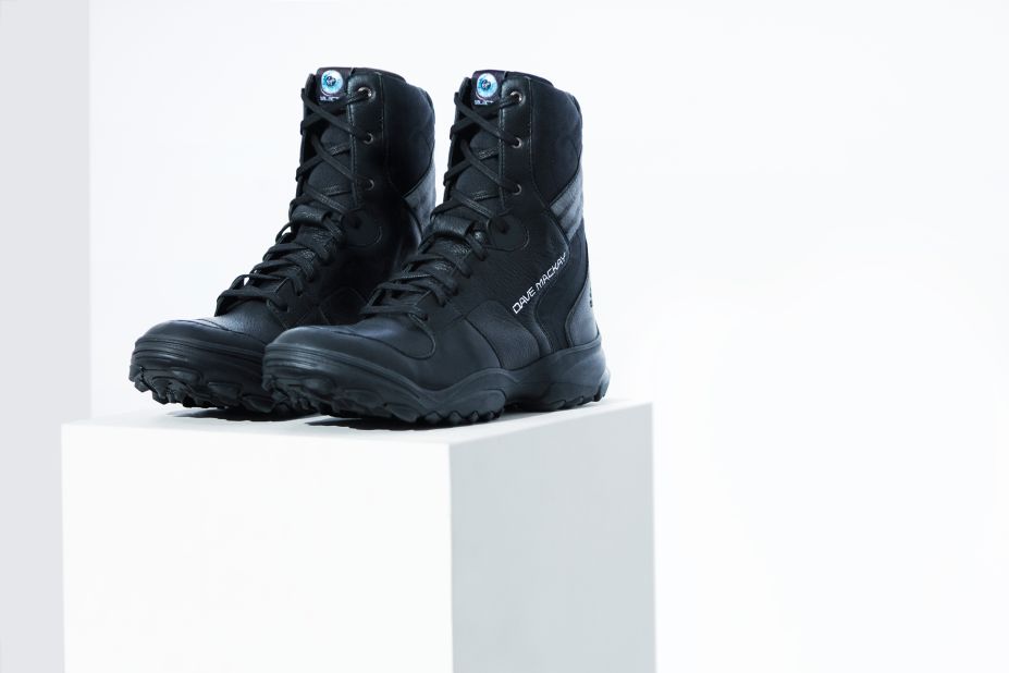 Made from leather, parts of the boot will also feature Nomex -- a heat resistant fabric.