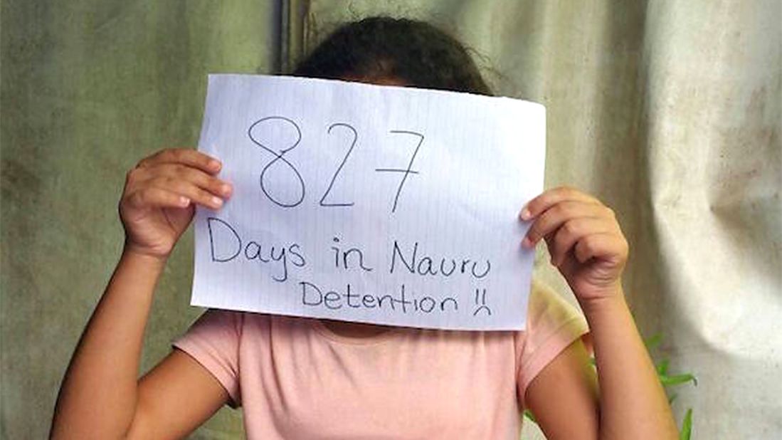 At the end of 2015, 537 people were being held in the Nauru detention center. Of those, 68 were children.