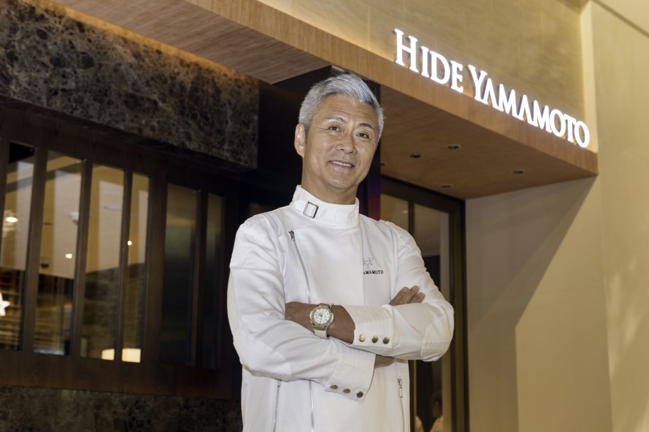 The man behind this new Macau restaurant is Japanese-born, Italian- and French-trained chef Hidemasa Yamamoto.  
