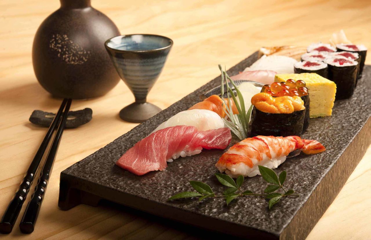 Macau's drive to diversify its dining options continues with Hide Yamamoto. Fish is flown in daily from Tokyo's Tsukiji market for the sushi bar, wagyu features on the robata grill and ramen is prepared with a 110-year-old technique. 