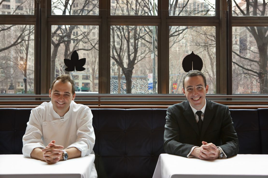 Daniel Humm and Will Guidara are behind New York's three-Michelin-star Eleven Madison Park. 
