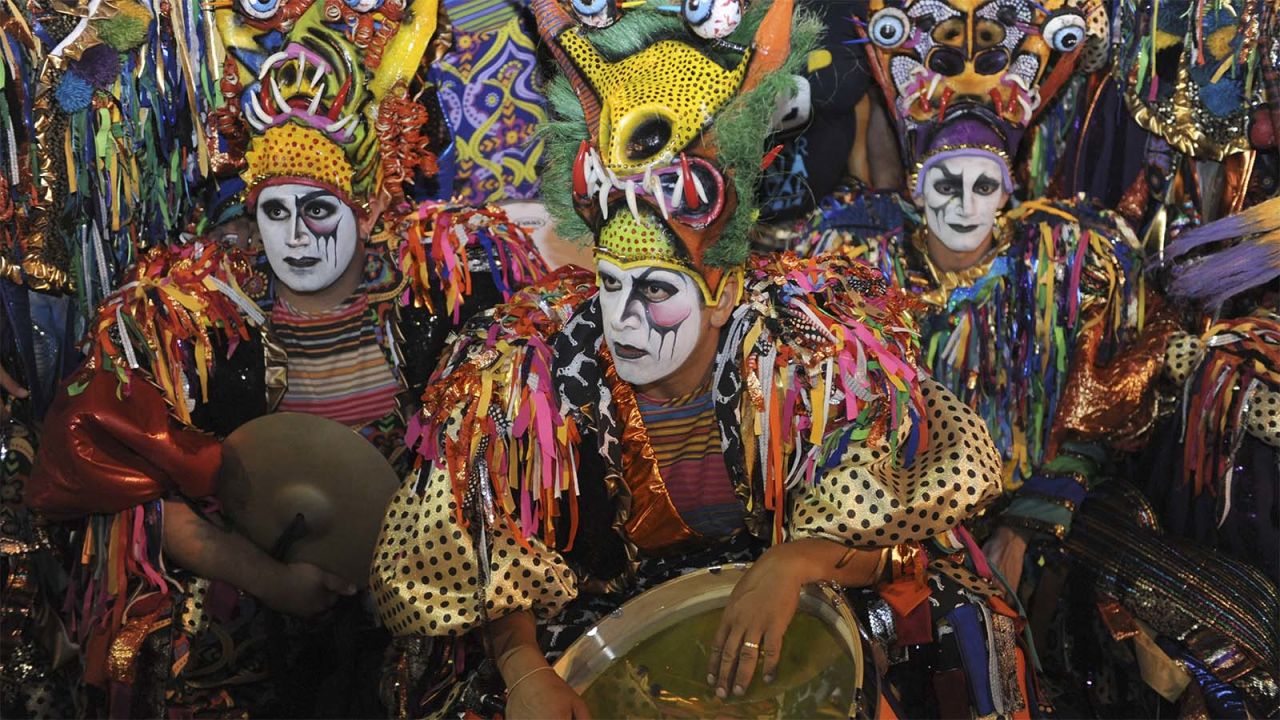 Uruguay's two-month carnival celebration, which starts mid-January, is largely based on candombe, dance and rhythms devised by African slaves in the 19th century. 