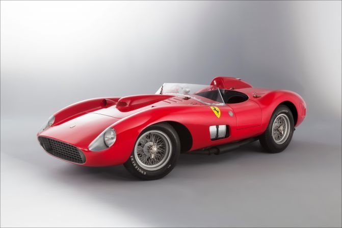 The car's numerous Grand Prix finishes at races around the world helped Ferrari win the World Constructors' Title in 1957. Estimated auction sale price: $30 - $34 million (€28 - €32 million).