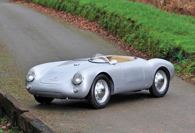 Shown at the Frankfurt Motor Show in 1955, this is one of just 75 factory-built "customer" 550s. Estimated auction sale price: $2.4 - $2.8 million (€2.2 - €2.6 million)