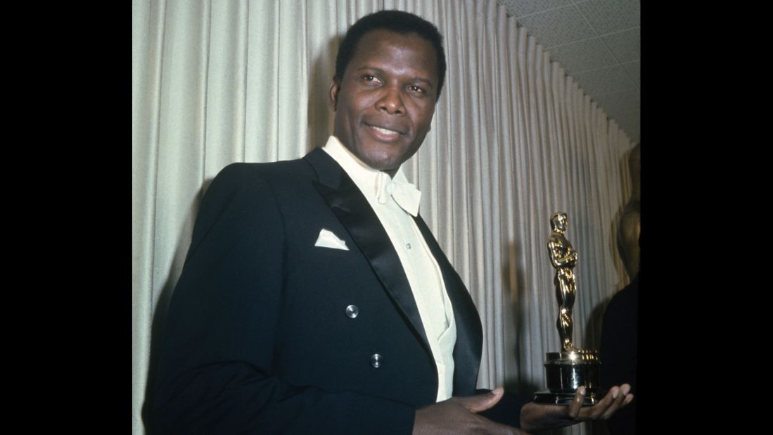 In 1964, Sidney Poitier won best actor for "Lilies of the Field."