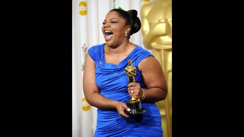 In 2009, Mo'Nique was named best supporting actress for her role in "Precious: Based on the Novel 'Push' by Sapphire."