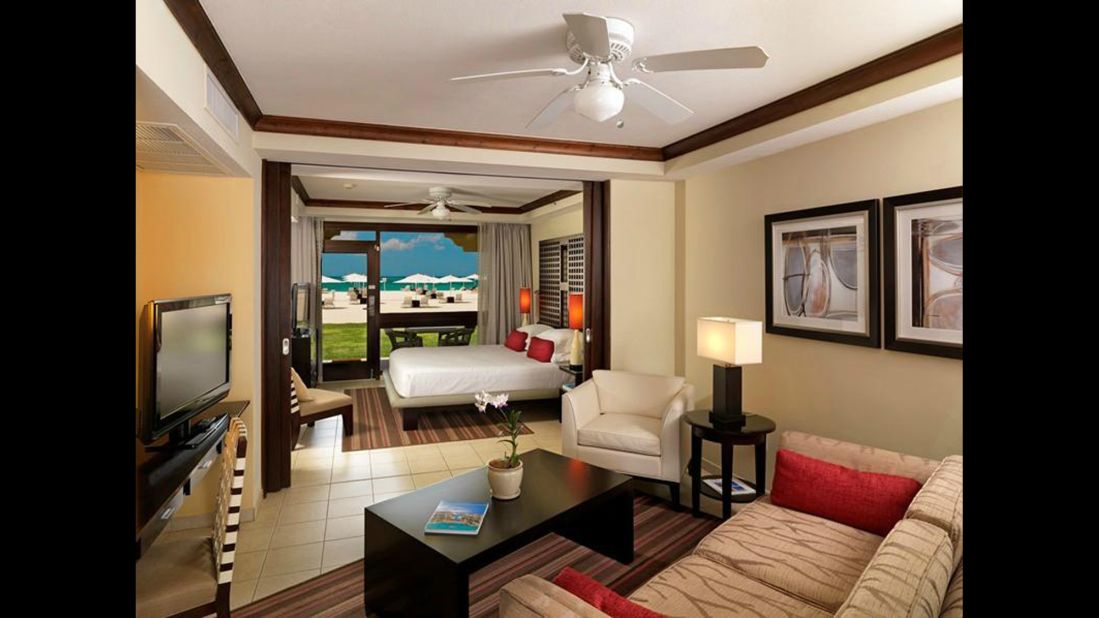 The average rate for Bucuti & Tara Beach Resort in Aruba is $468 per night on TripAdvisor.
