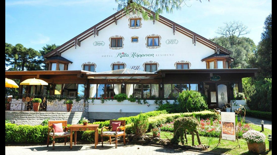 Located in Gramado, Brazil, charming Hotel Ritta Höppner ranks 10th on the list. 