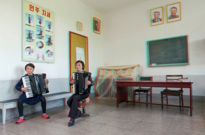 "Everyone sees the super talented kids playing accordions, or guitars, in North Korea. So I expected it, but this girl was really amazing -- she was playing traditional music but it sounded like she was playing underground jazz from New York City ... Every time I think about it, I still get goosebumps," says Tančič.
