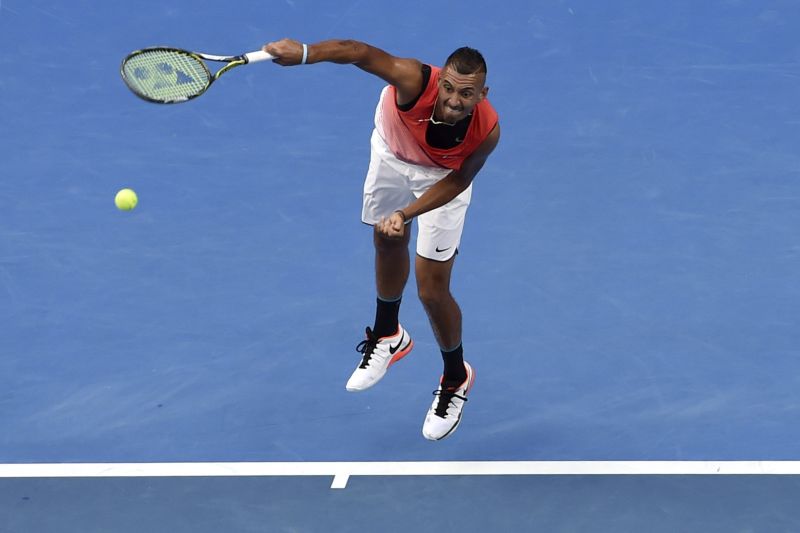 nick kyrgios tennis outfit