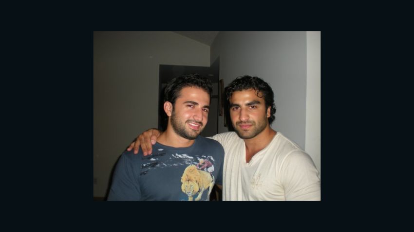 amir hekmati and best friend arash ansari