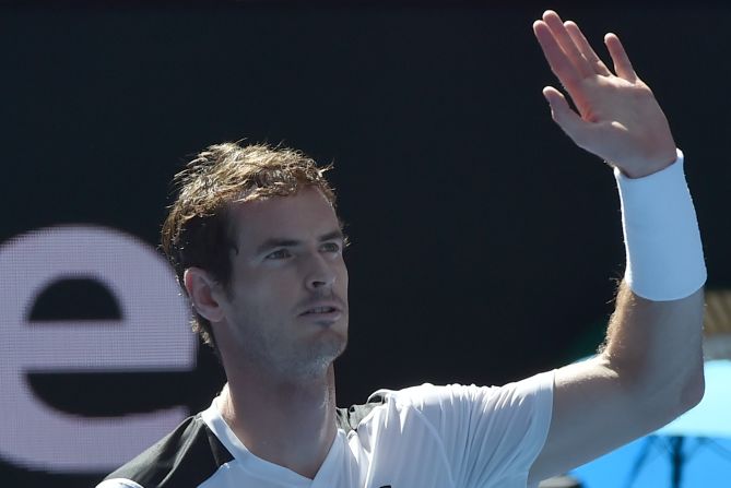 Andy Murray had little trouble dispatching Sam Groth Thursday at the Australian Open. 