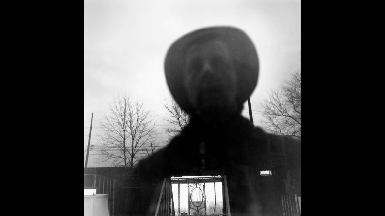 Today, the name Vivian Maier is synonymous with American street photography. But her work didn't become famous until 2009, two years after someone bid $400 on a box of negatives in Chicago. Maier, with her twin-lens Rolleiflex camera held cautiously to her body, <a href="index.php?page=&url=http%3A%2F%2Fwww.vivianmaier.com%2F2012%2F01%2Fvivian-maier-a-life-discovered-hosted-by-tim-roth-at-merry-karnowsky-gallery-in-los-angeles%2F" target="_blank" target="_blank">took more than 150,000 photos</a> from the 1940s through the 1970s. They show street life in Chicago, New York, Los Angeles and many cities around the world. But Maier also turned the lens toward herself, as seen in this undated black-and-white portrait.