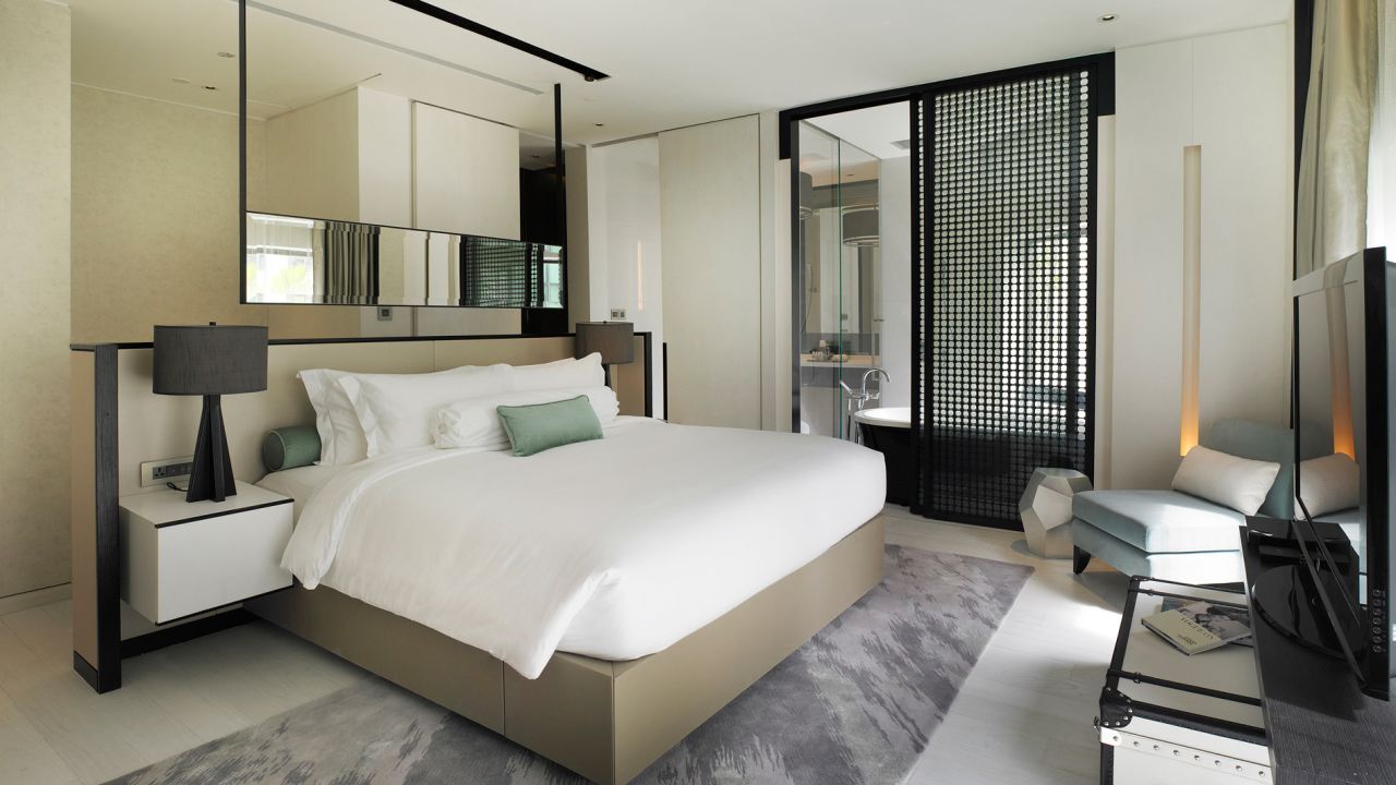 The Gabrielle and Camellia suites at Naumi are a homage to Coco Chanel.