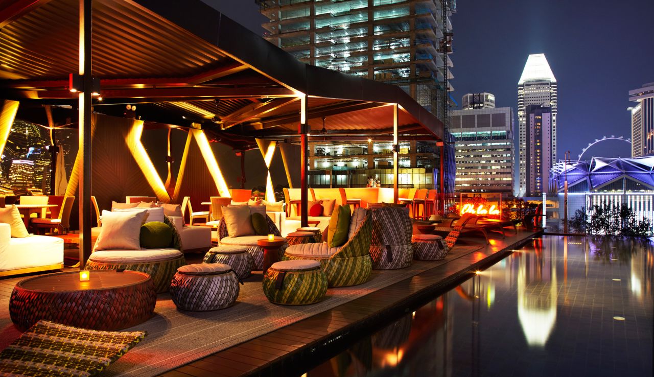 <strong>Naumi:</strong> The hotel's exclusive Cloud 9 rooftop pool and bar is open to guests only. <br />